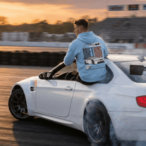 Rule the Asphalt: The "Drift King" Heavyweight Hoodie | The Ultimate 300 GSM Armor for the Inner Drift King.