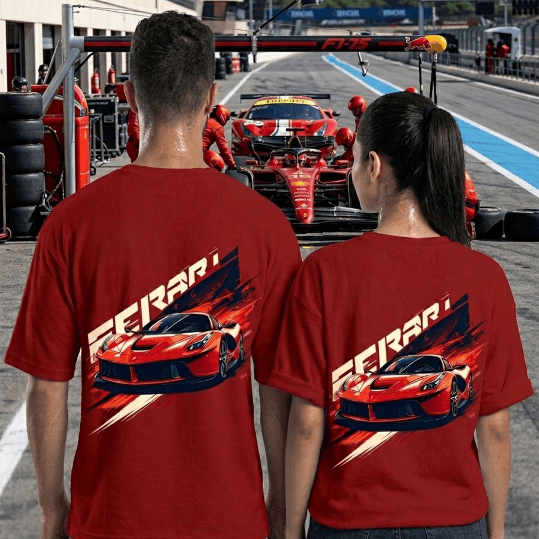 Thread Evoke Ferrari Edition: High-Performance Streetwear in Red - Image 4