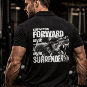 The Resilience Polo: Keep Moving Forward. Never Surrender.