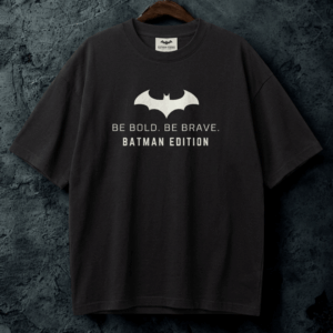 Evoke Finest Fit: The Exclusive Batman Edition Heavyweight Oversized Tee.