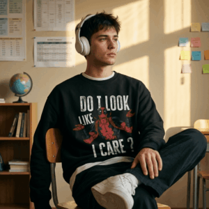 "Merc with a Mouth" Attitude – The Deadpool Oversized Tee