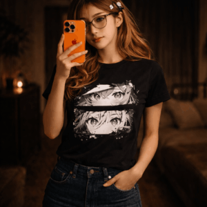 Wear the Vibe: Monochromatic Manga Streetwear.