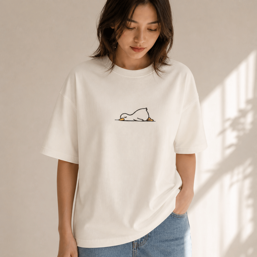 Lazy Duck Oversized T-Shirt for Women